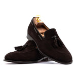 Harris Shoes 1913 Suede Loafer Brown