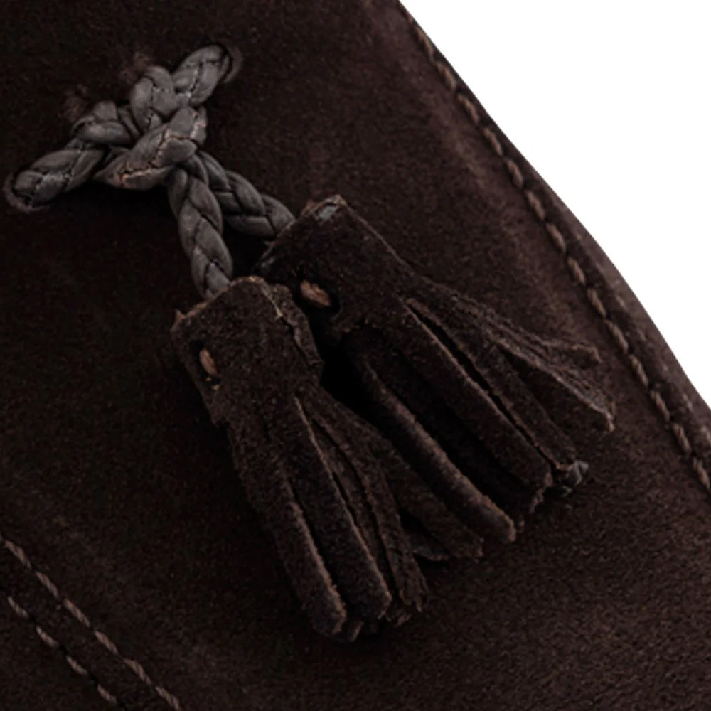 Harris Shoes 1913 Suede Loafer Brown
