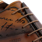 Harris Firenze 1913 Hand-Painted Signature Oxford Brown