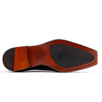 Harris Firenze 1913 Hand-Painted Signature Oxford Bordeaux