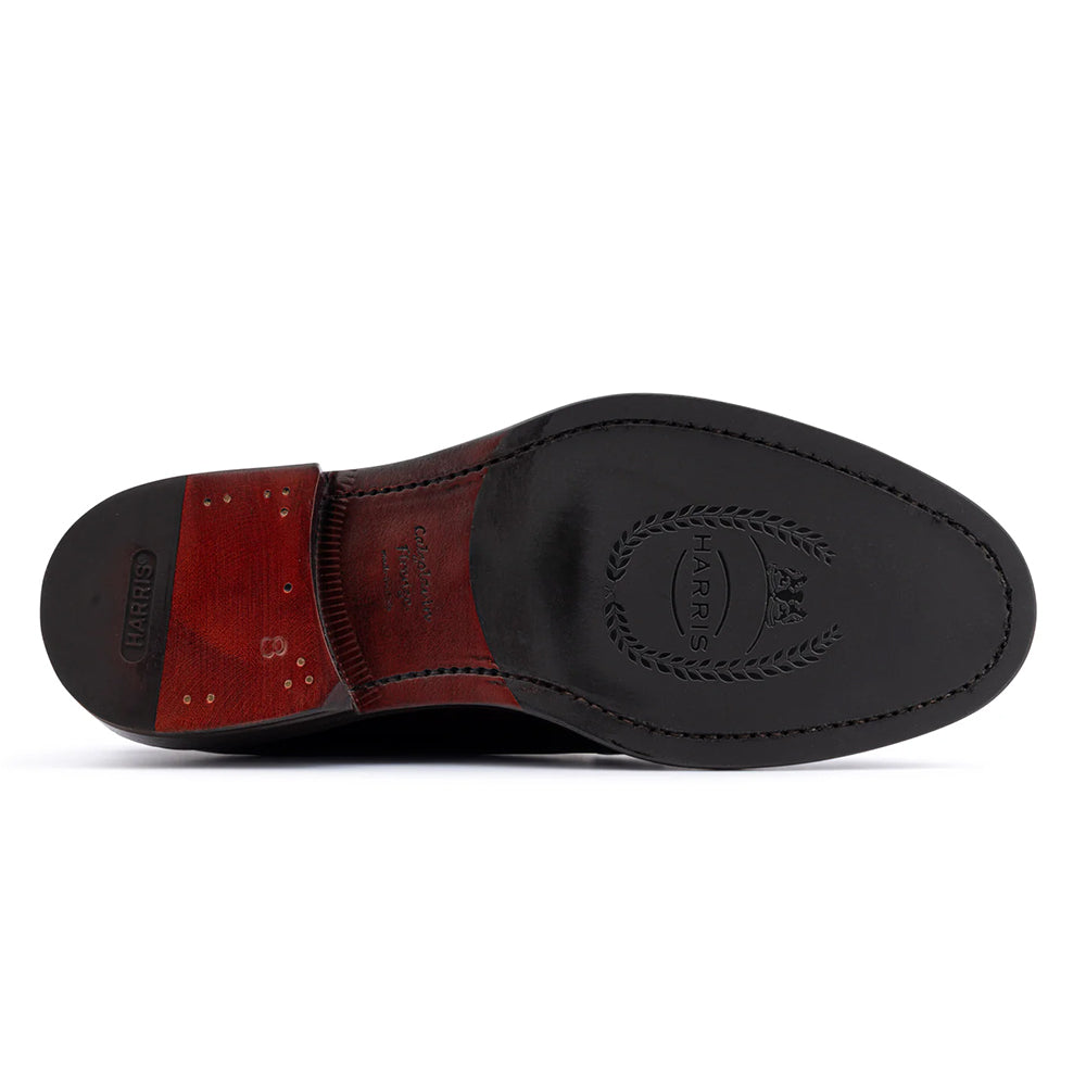 Harris Firenze 1913 Smooth Brushed Leather Derby Brown