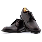 Harris Firenze 1913 Smooth Brushed Leather Derby Brown