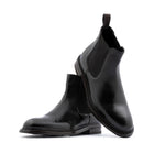 Harris Firenze 1913 Classic Leather Ankle Boots Black