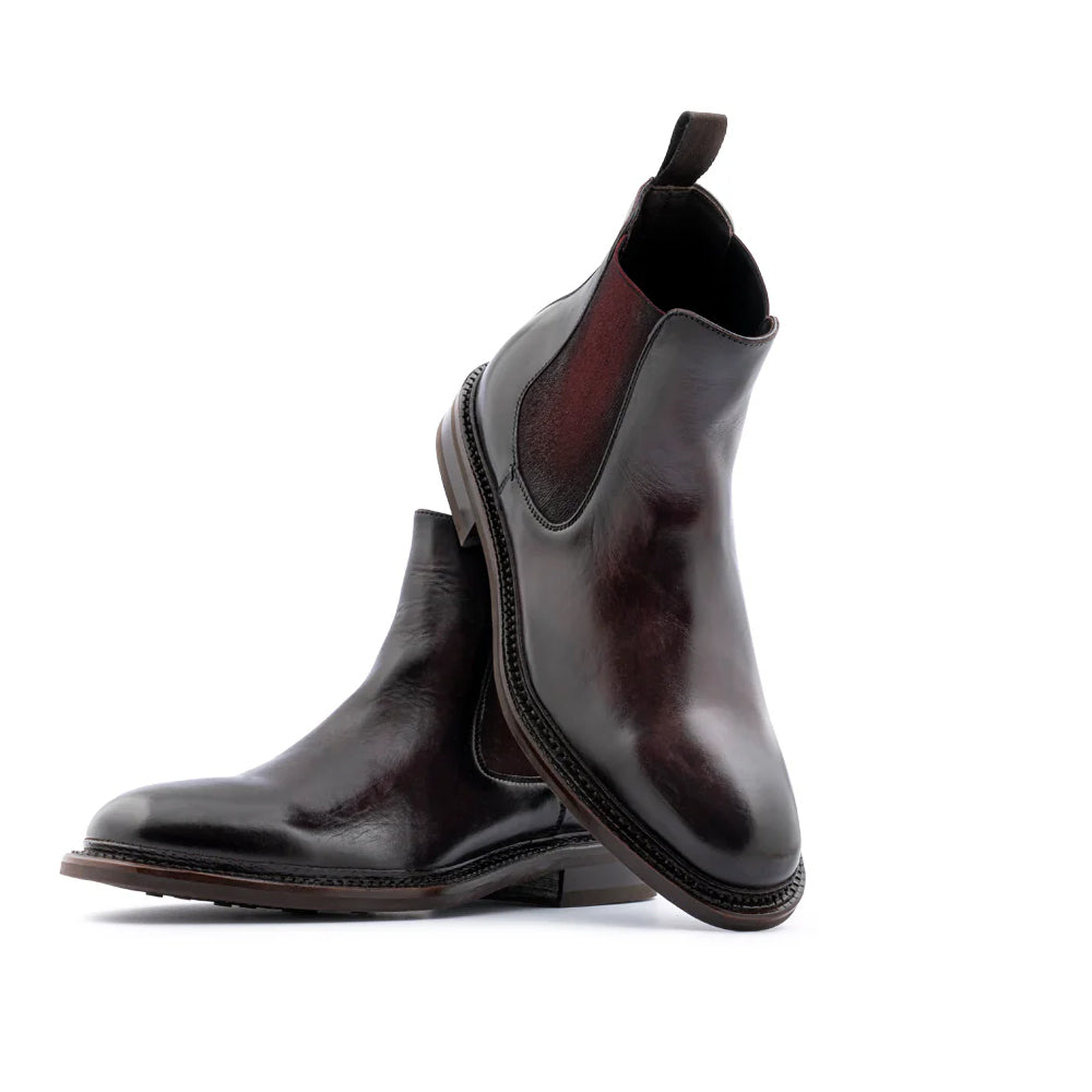Harris Firenze 1913 Classic Leather Ankle Boots Brown