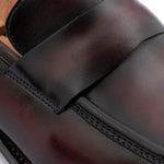 Harris Firenze 1913 Hand-Painted Leather Loafer Brown