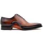 Ugo Vasare Cooper Oxford Wingtip Shoes Tobacco