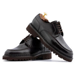Harris Firenze 1913 Calfskin Lace-Up Derby Shoes Brown