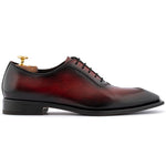 Harris Firenze 1913 Hand-Painted Leather Brogue Oxford Red
