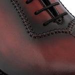 Harris Firenze 1913 Hand-Painted Leather Brogue Oxford Red