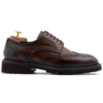 Harris Firenze 1913 Hand-Painted Derby Brown
