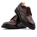 Harris Firenze 1913 Hand-Painted Derby Brown