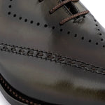 Harris Firenze 1913 Hand-Shaded Leather Oxford Moss