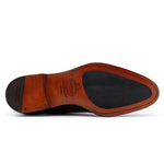 Harris Firenze 1913 Hand-Painted Double Buckle Monk Strap Brown