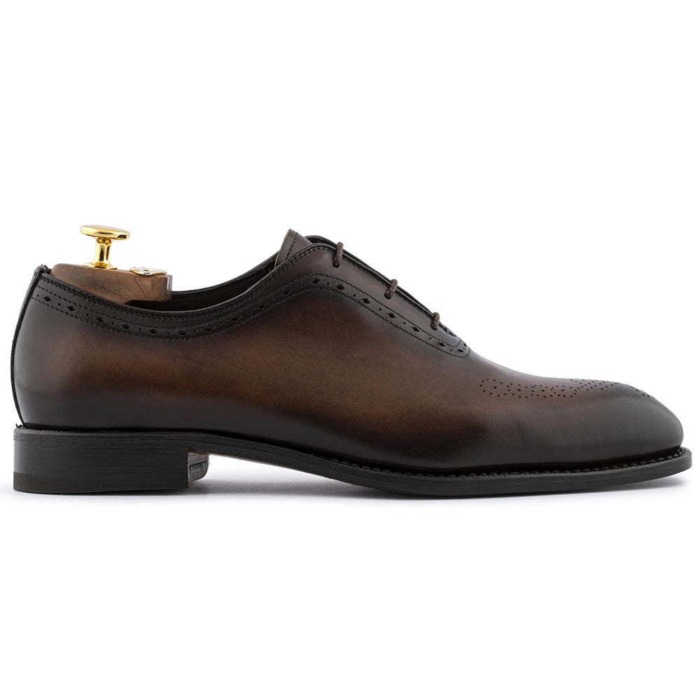 Harris Firenze 1913 Leather Brogue Oxfords Brown