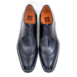 Ugo Vasare Jayden Derby Apron Split Toe Shoes Black