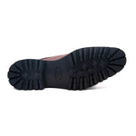 Ugo Vasare Mason Derby Plain Toe Shoes Tobacco