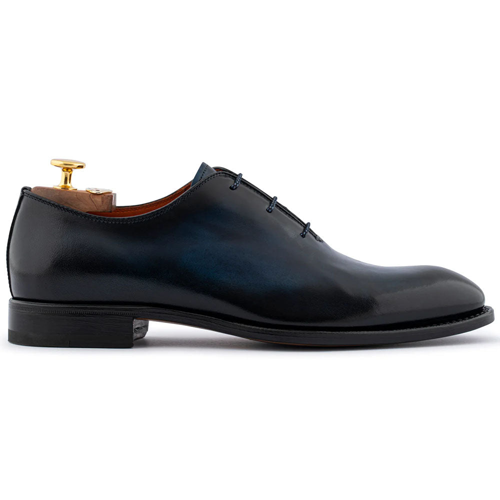 Harris Firenze 1913 Hand-Painted Leather French Oxford Blue