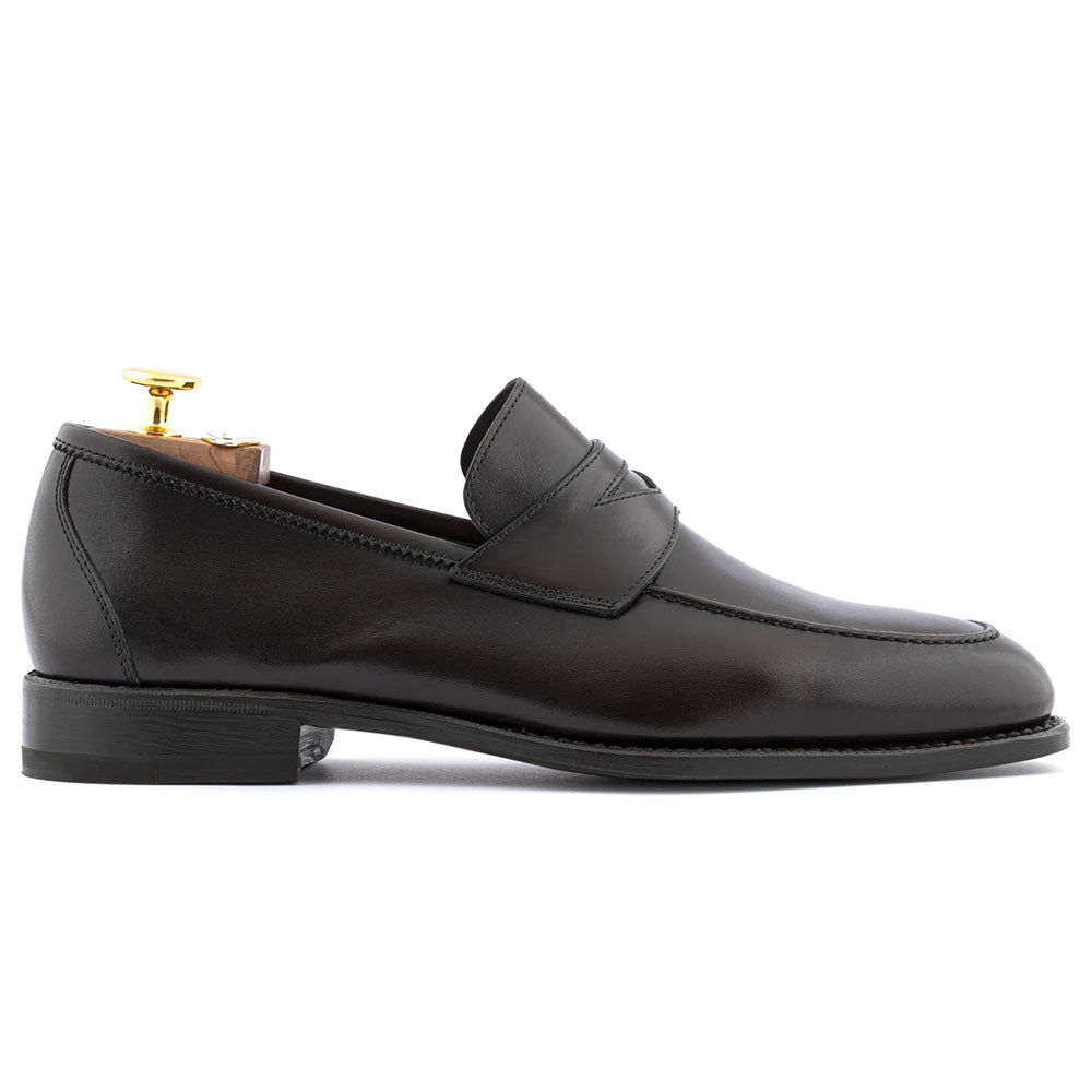 Harris Firenze 1913 Classic Leather Moccasin Black
