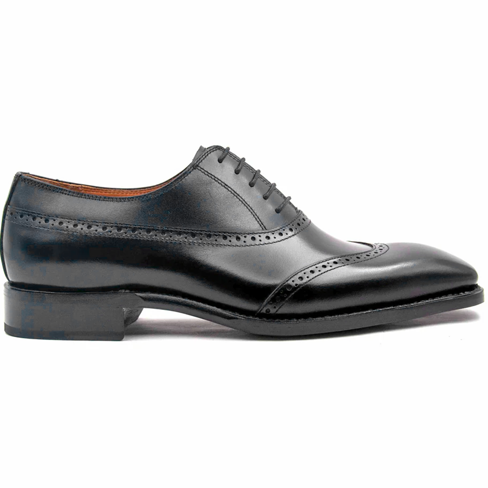 Ugo Vasare Victor Brogue Oxford Black