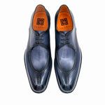 Ugo Vasare Jayden Derby Apron Split Toe Shoes Grey