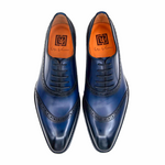 Ugo Vasare Victor Brogue Oxford Navy