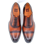 Ugo Vasare Jonathan High-Heel Oxford Caramel