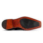 Harris Firenze 1913 Single Buckle Leather Shoes Chiaro
