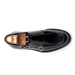 Harris Firenze 1913 Leather Double Monk Strap Black