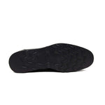 Ugo Vasare Aaron Lizard Print Sneakers Charcoal