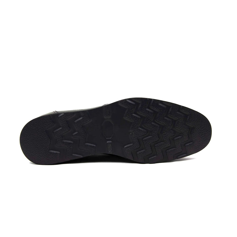 Ugo Vasare Aaron Lizard Print Sneakers Charcoal