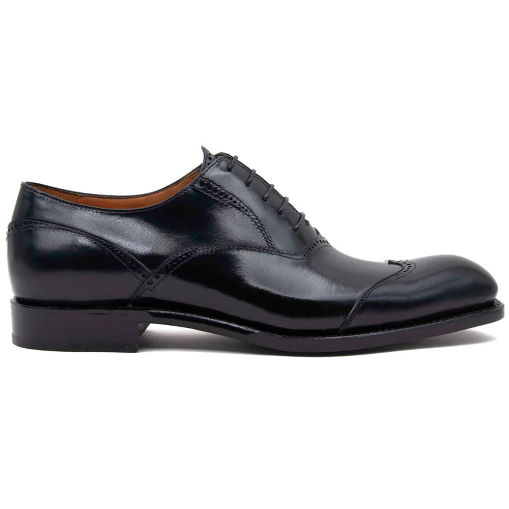 Ugo Vasare Nathan Leather Wingtip Oxford Black