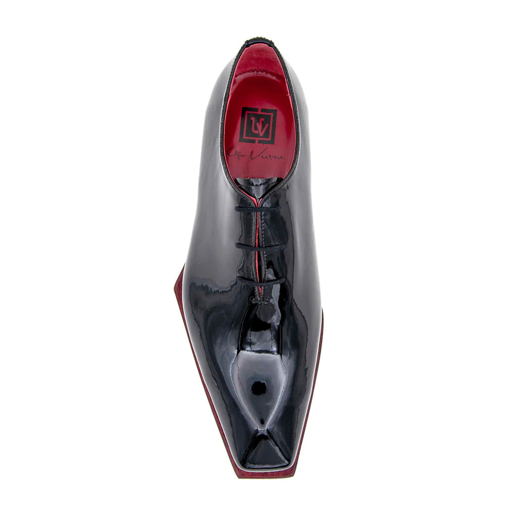 Ugo Vasare Jason Spade Patent Leather Formal Oxfords Black