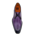 Ugo Vasare Scott Derby Brogue Shoes Purple