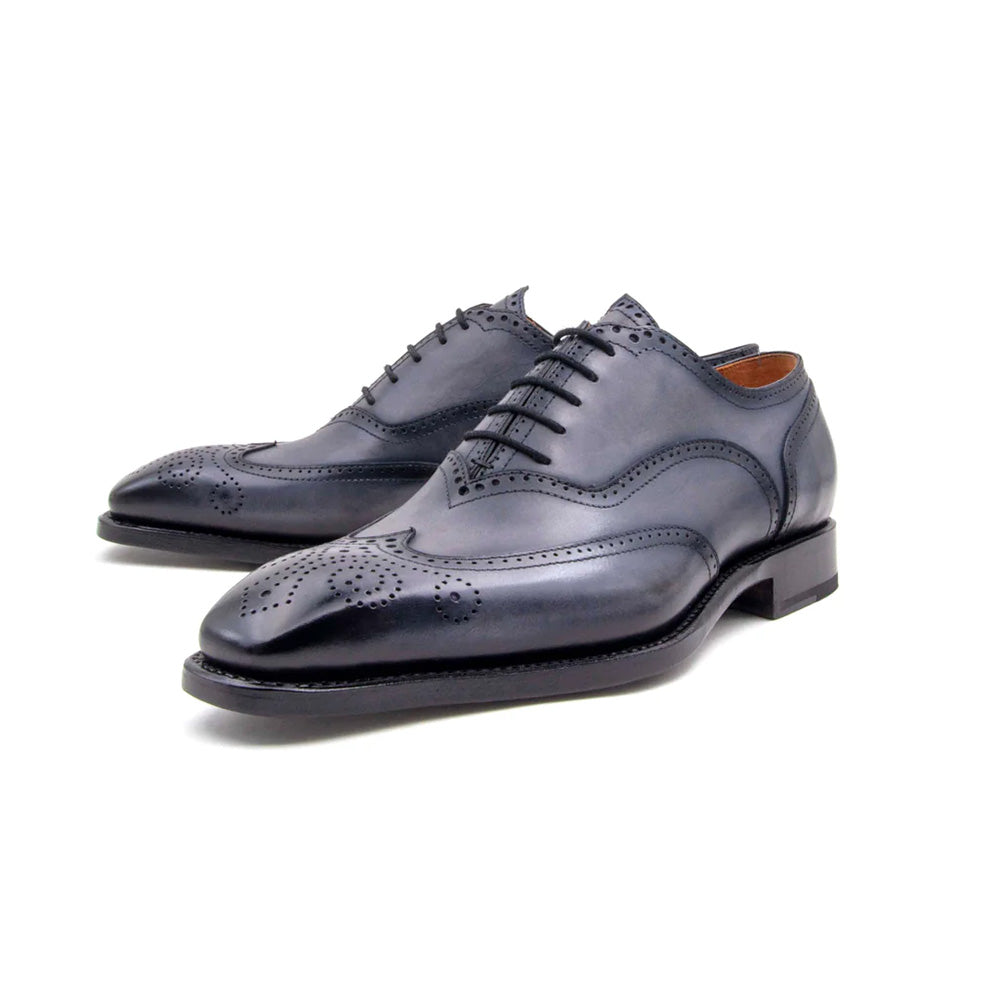 Ugo Vasare Luke Oxford Wingtip Shoe Grey