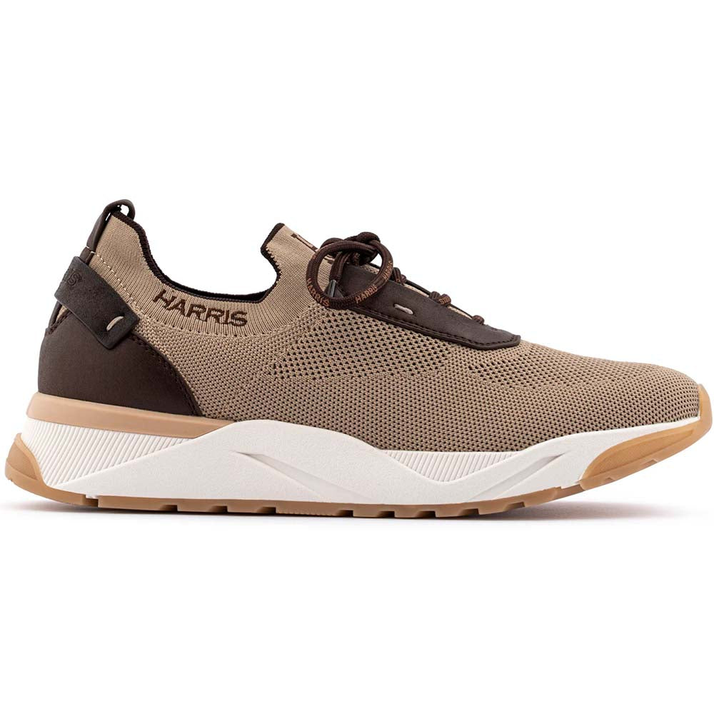 Harris Firenze 1913 Slip-On Fabric Sneakers Brown