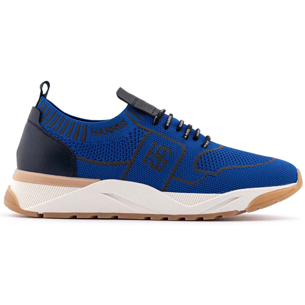 Harris Firenze 1913 Slip-On Fabric Sneakers Blue