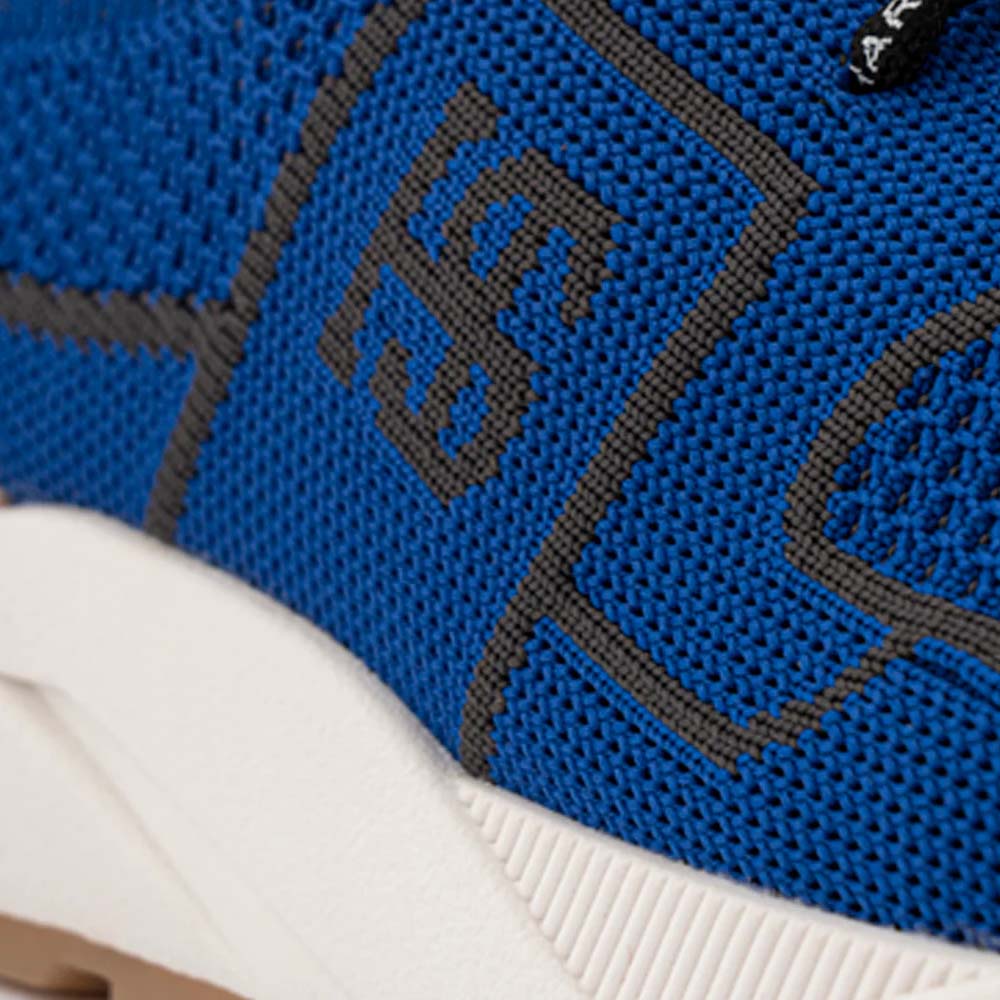 Harris Firenze 1913 Slip-On Fabric Sneakers Blue