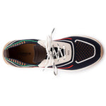 Harris Firenze 1913 Slip-On Fabric Sneakers Blue