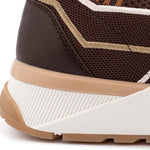 Harris Firenze 1913 Slip-On Fabric Sneakers Caffè