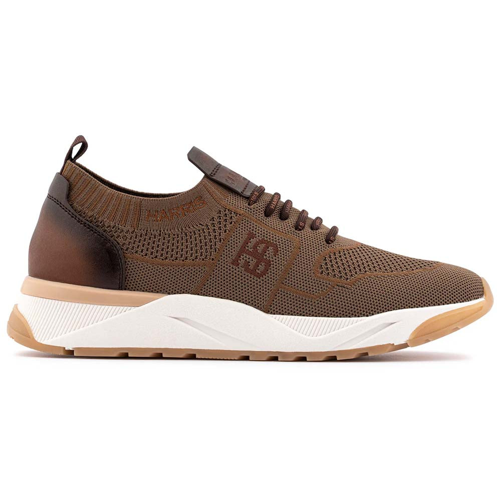Harris Firenze 1913 Slip-On Fabric Sneakers Brown