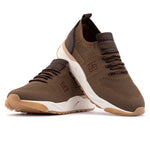 Harris Firenze 1913 Slip-On Fabric Sneakers Brown