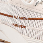 Harris Firenze 1913 Slip-On Fabric Sneakers White