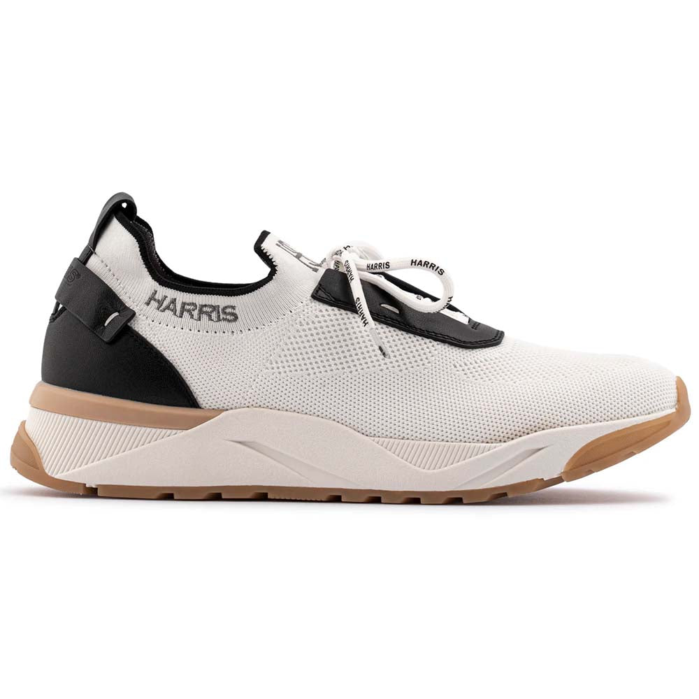 Harris Firenze 1913 Slip-On Fabric Sneakers White