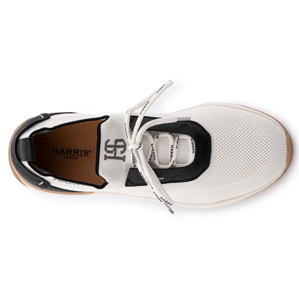 Harris Firenze 1913 Slip-On Fabric Sneakers White