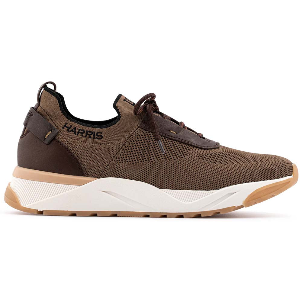 Harris Firenze 1913 Slip-On Fabric Sneakers Brown