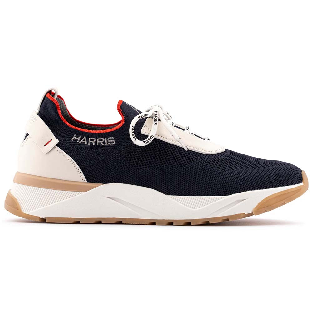 Harris Firenze 1913 Slip-On Fabric Sneakers Blue
