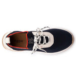 Harris Firenze 1913 Slip-On Fabric Sneakers Blue