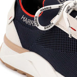 Harris Firenze 1913 Slip-On Fabric Sneakers Blue