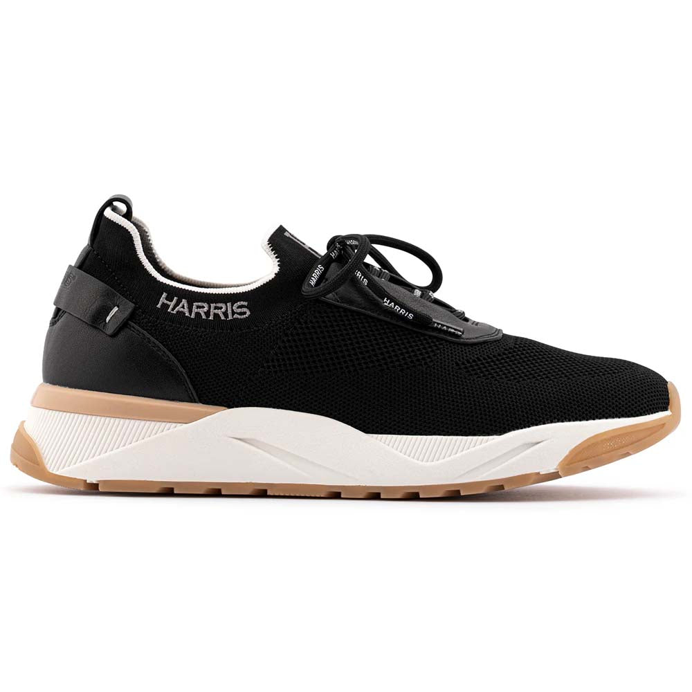 Harris Firenze 1913 Slip-On Fabric Sneakers Black