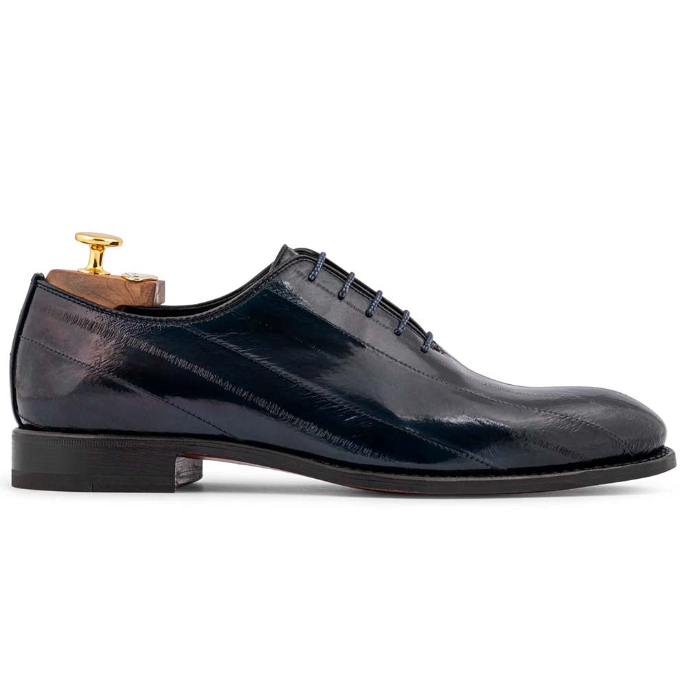 Harris Firenze 1913 Stringed Leather Eel Oxford Blue
